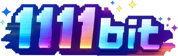 1111 bit সবুজ লোগো
